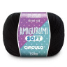 Amigurumi Soft cor:Preto 8990