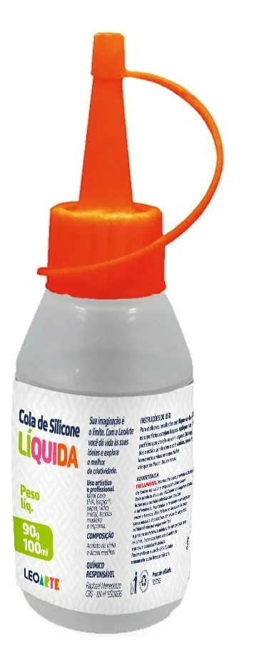 Cola De Silicone Liquida 100 Ml Leonora