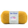 Lã Super Bebê Cisne 100 gramas Marca Coats Corrente - 1009 - Amarelo Ouro