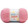 Lã Mais Bebê 100 gramas Marca Circulo - 3125 - Rosa Quartzo