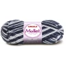 Lã Mollet 40 gramas Marca Circulo - 9016 - Zebra