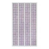 Cartela Pedra Ades - Flor Lilas 5Mm