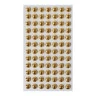 Cartela Pedra Ades - Meia Perola 10Mm Ouro Met