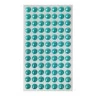 Cartela Pedra Ades - Meia Perola 10Mm Az Claro