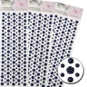 Cartela de Perola e Flor Azul MMixer 17 cor 134
