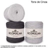 EuroRoma Ecomalha Cores Especiais Tons de Cinza (cód. 3014) - 140m