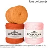 EuroRoma Ecomalha Cores Especiais Tons de Laranja (cód. 3015) - 140m