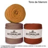 EuroRoma Ecomalha Cores Especiais Tons de Marrom (cód. 3004) - 140m