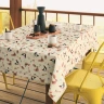 TOALHA DE MESA COLONIAL 1,40M X 2,50M GALINHAS