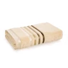 Toalha de Rosto Areia Listra Marrom cor 10189  Lumina 
