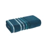 Toalha de Rosto Azul Báltico Listra Verde Petroleo cor 30203 ref 3675442 Lumina  