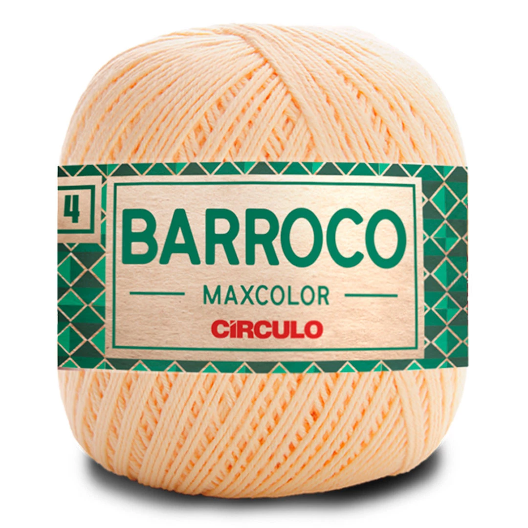 Linha Barroco Max Color N 4 200 Gramas Marca Circulo - 1114 - Amarelo Candy