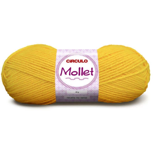 Lã Mollet 40 gramas Marca Circulo - 1289 - Solar