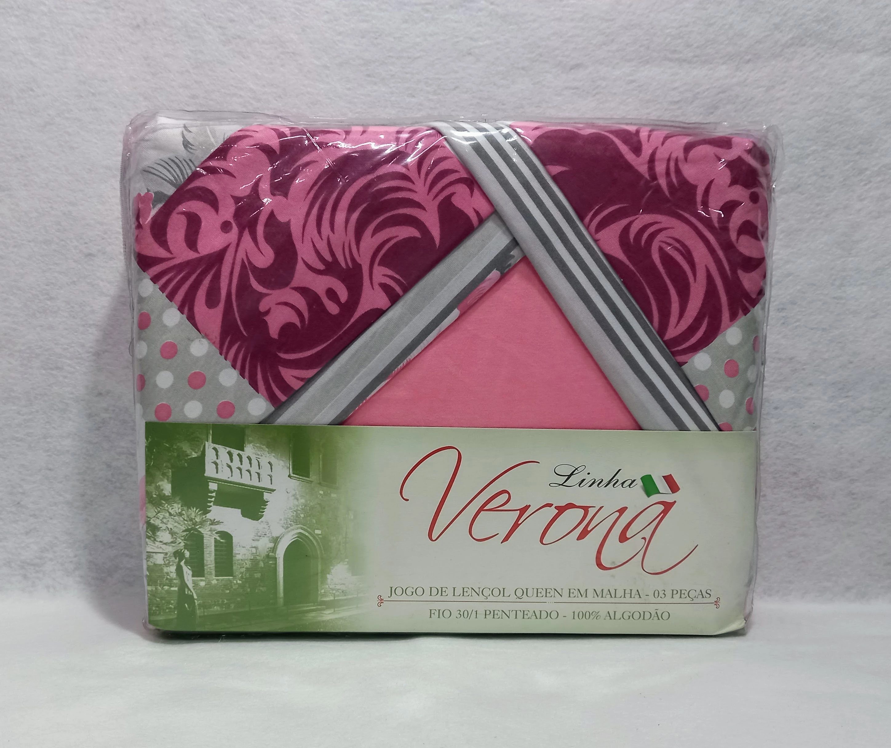 Jogo De Cama Casal Queen Verona