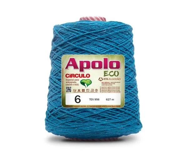 Barbante Apolo Eco fio 6 - Turquesa 2194