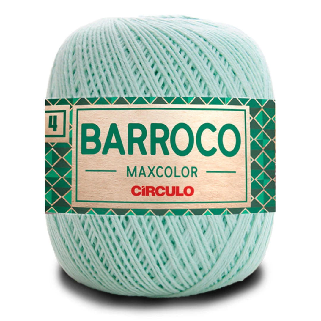 Linha Barroco Max Color N 4 200 Gramas Marca Circulo - 2204 - Verde Candy