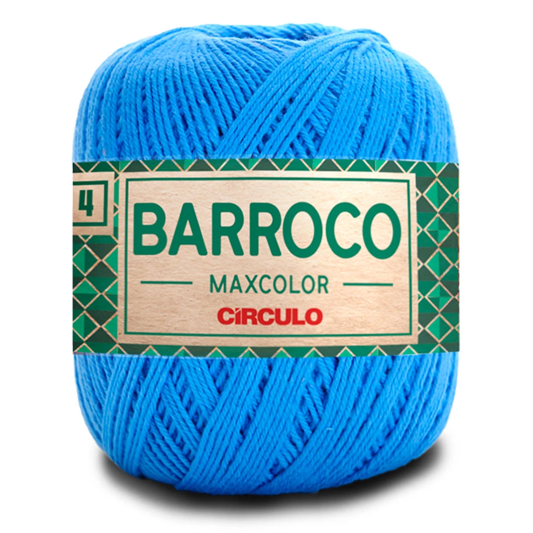 Linha Barroco Max Color N 4 200 Gramas Marca Circulo - 2500 - Acqua