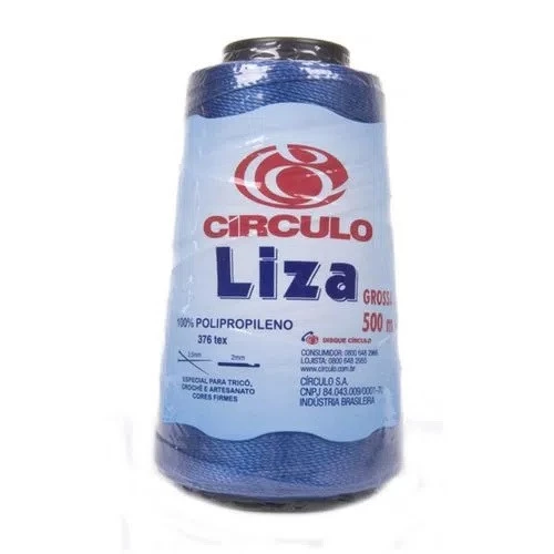 Linha Liza Grossa - Azul Bic 2550