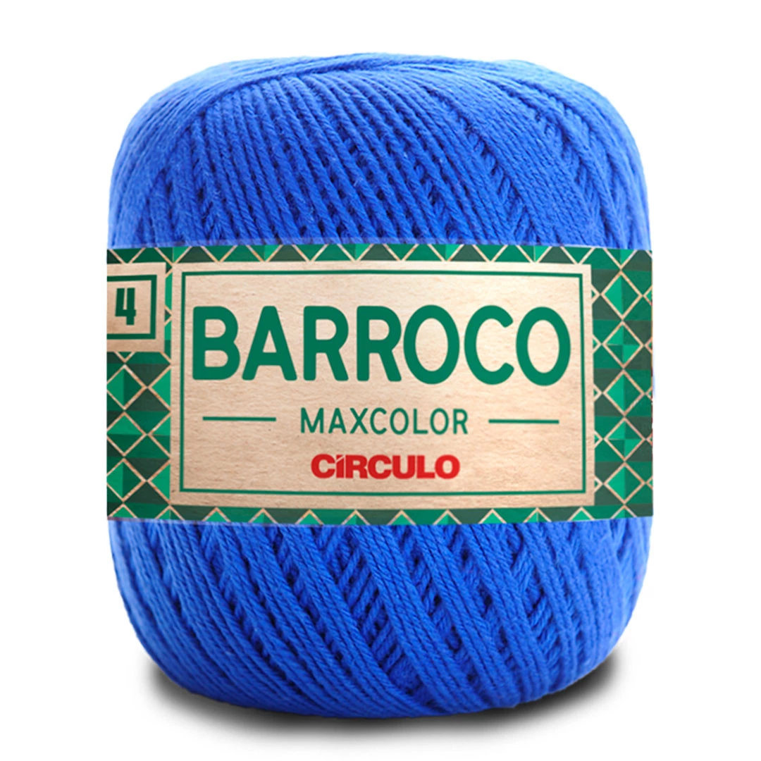 Linha Barroco Max Color N 4 200 Gramas Marca Circulo - 2829 - Azul Bic
