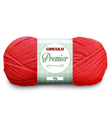 La Premier 100 gramas Marca Circulo COR 3402 VERMELHO
