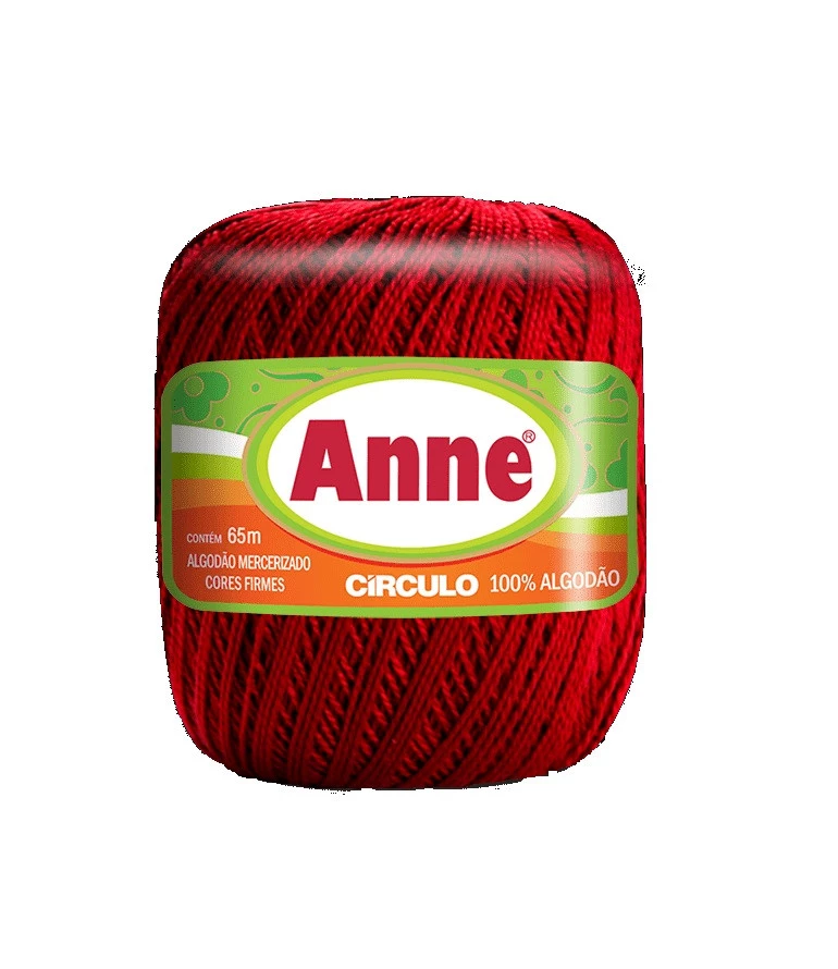 Linha Anne 65 metros - Vermelho Circulo 3402