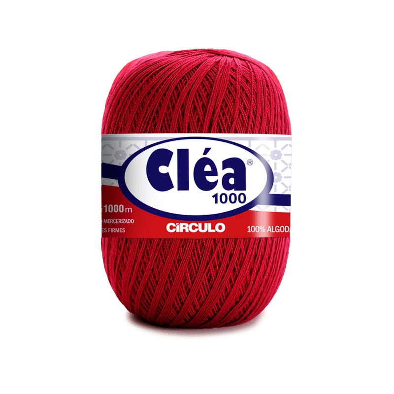 Linha Clea 1000 Metros - Vermelho Circulo 3402