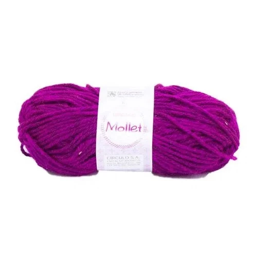 Lã Mollet 40 gramas Marca Circulo - 3914 - Fibra Negra