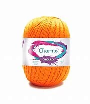 Linha Charme 396 metros Marca Circulo - 4456 - Laranja