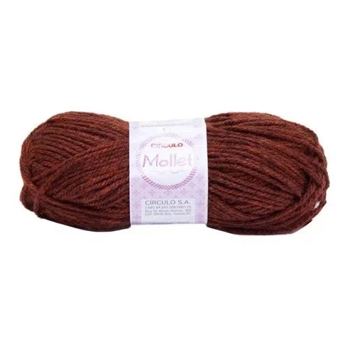 Lã Mollet 40 gramas Marca Circulo - 4604 - Fibra Negra