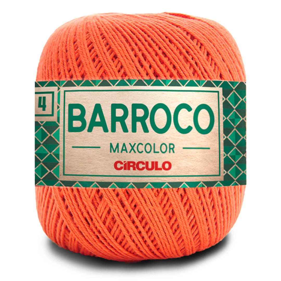 Linha Barroco Max Color N 4 200 Gramas Marca Circulo - 4707 - Telha