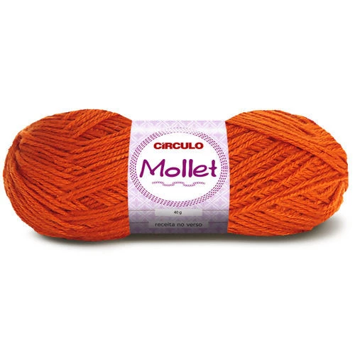 Lã Mollet 40 gramas Marca Circulo - 4817 - Brasa