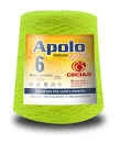 Barbante Apolo Eco fio 6 - Amarelo Neon 5159
