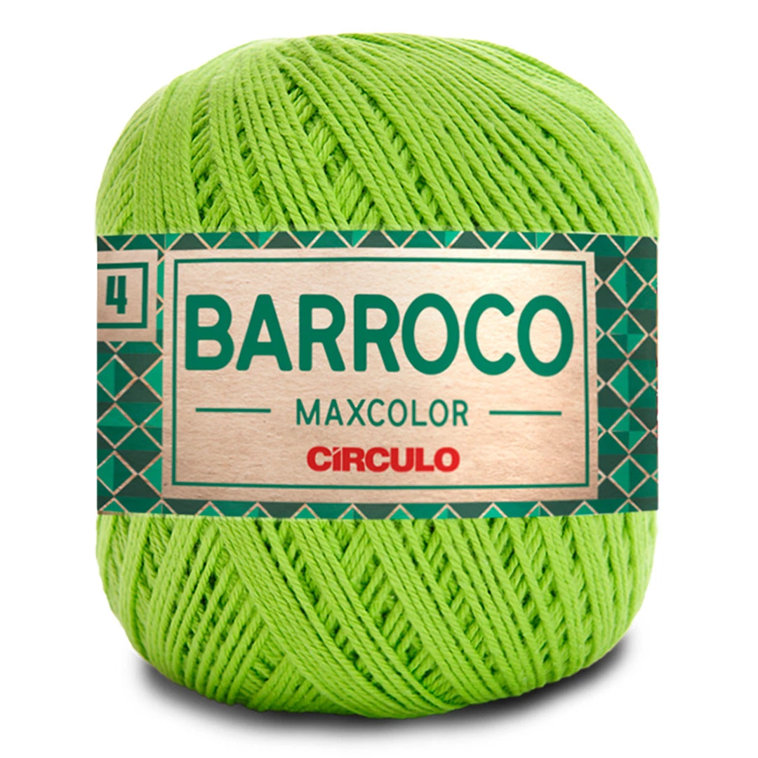 Linha Barroco Max Color N 4 200 Gramas Marca Circulo - 5203 - Greenery