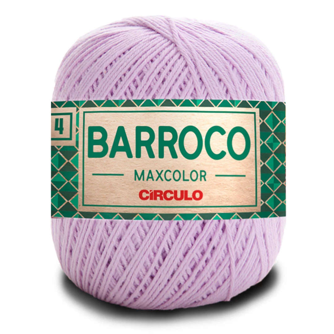 Linha Barroco Max Color N 4 200 Gramas Marca Circulo - 6006 - Lilás Candy