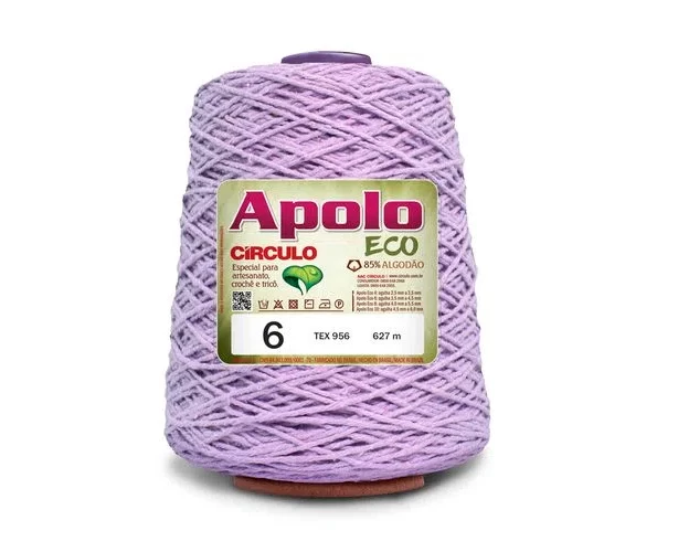 Barbante Apolo Eco fio 6 - Lilás Bebê 6057