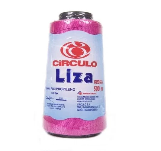 Linha Liza Grossa - Rosa Fucsia 6092