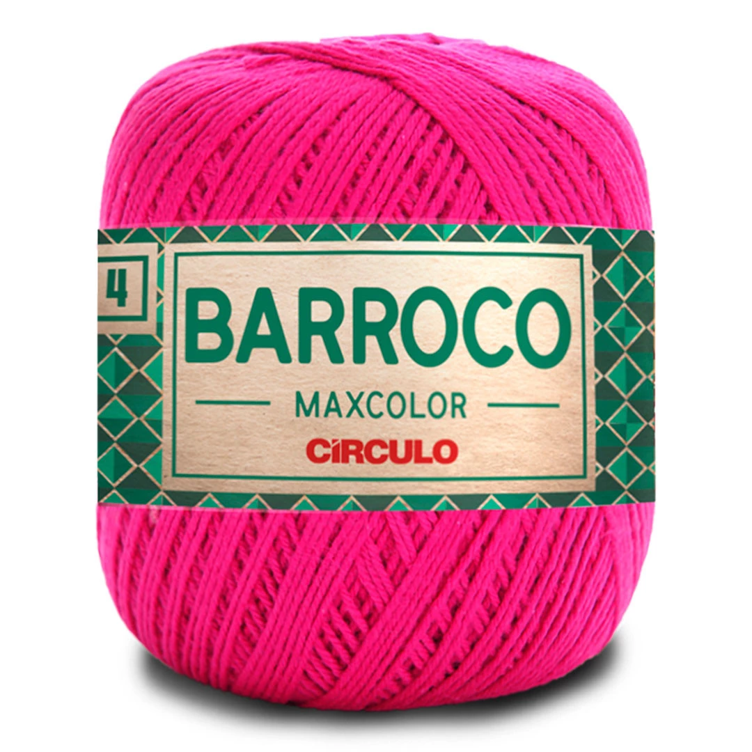 Linha Barroco Max Color N 4 200 Gramas Marca Circulo - 6133 - Pink