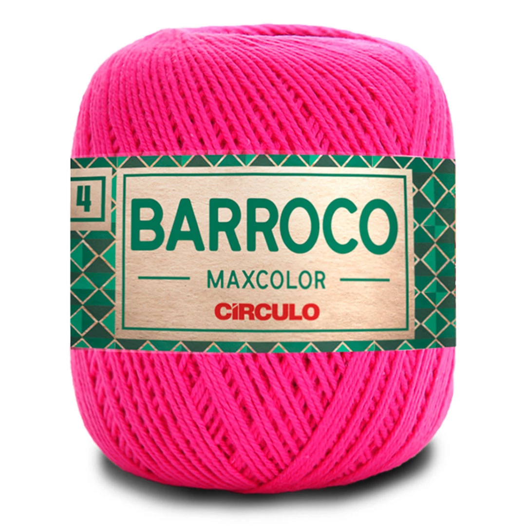 Linha Barroco Max Color N 4 200 Gramas Marca Circulo - 6156 - Tutti Frutti