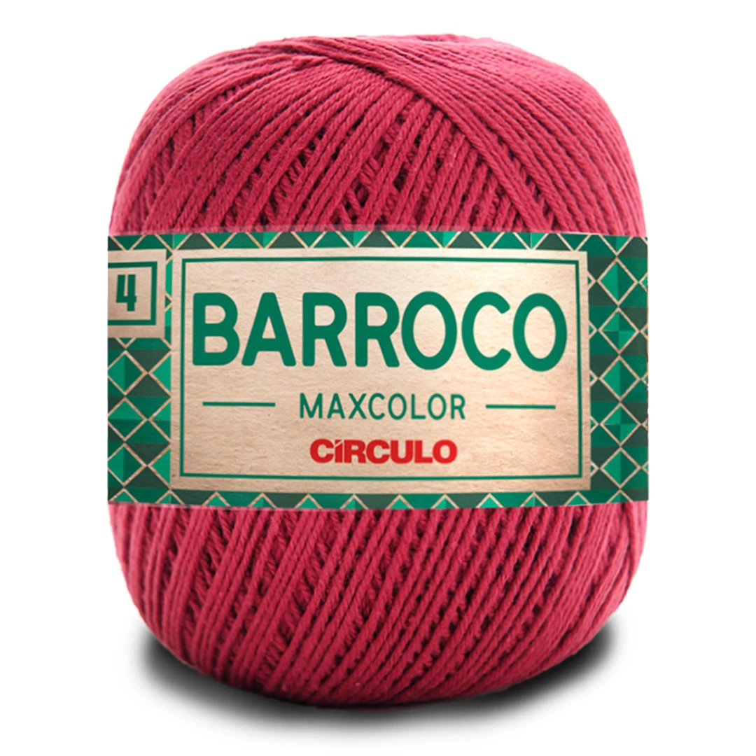 Linha Barroco Max Color N 4 200 Gramas Marca Circulo - 7136 - Marsala