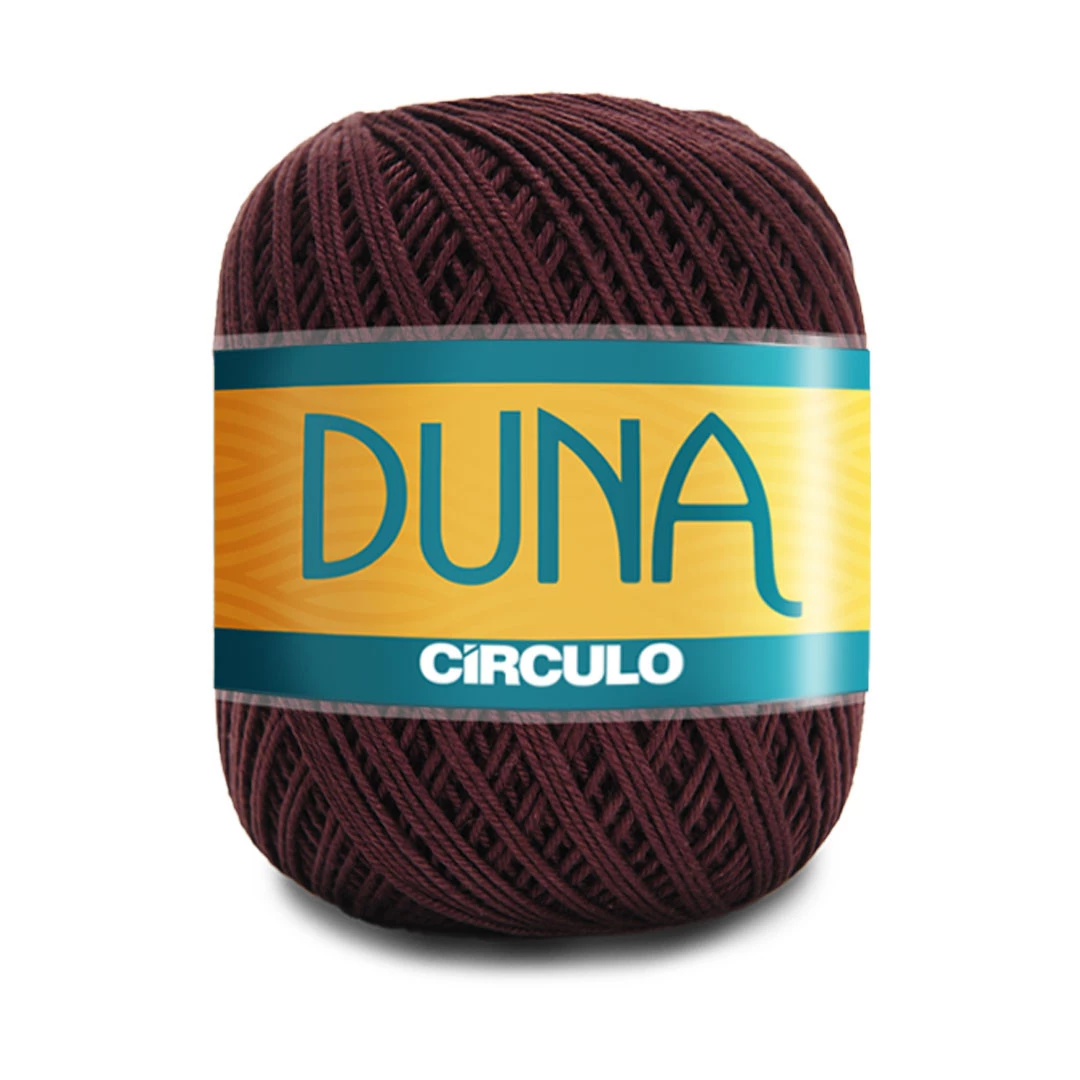 Linha Duna 170 metros Cores Lisas Marca Circulo - 7311 - Tabaco
