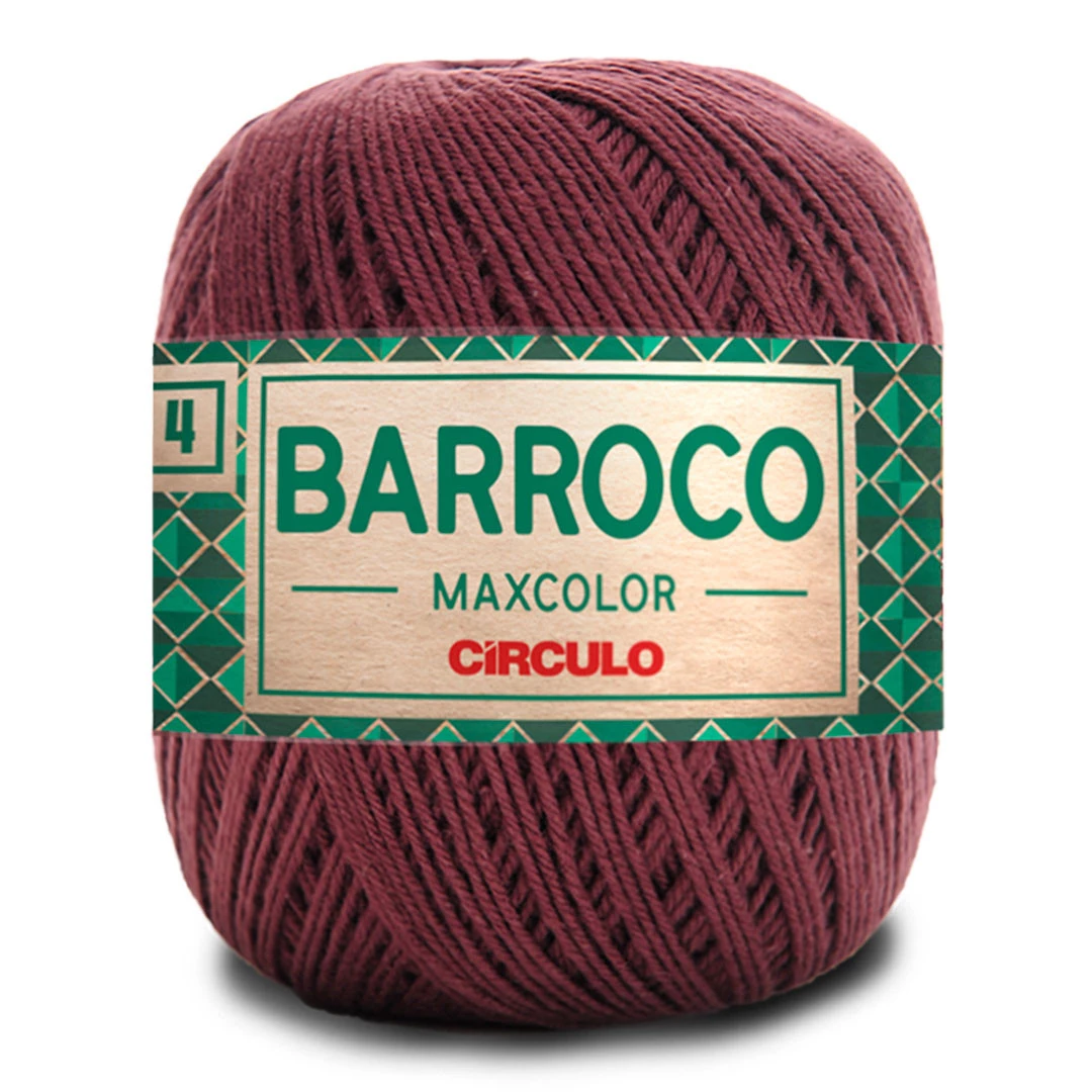 Linha Barroco Max Color N 4 200 Gramas Marca Circulo - 7311 - Tabaco