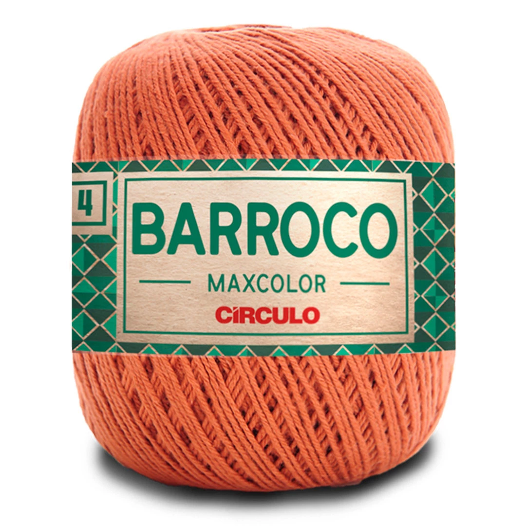 Linha Barroco Max Color N 4 200 Gramas Marca Circulo - 7529 - Bronze
