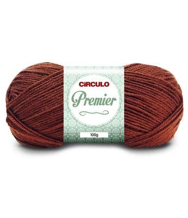 La Premier 100 gramas Marca Circulo COR 7529 TERRACOTA