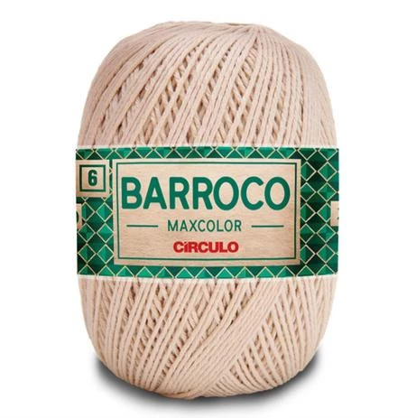 Linha Barroco Max Color N 6 200 Gramas Marca Circulo - 7684 - Porcelana