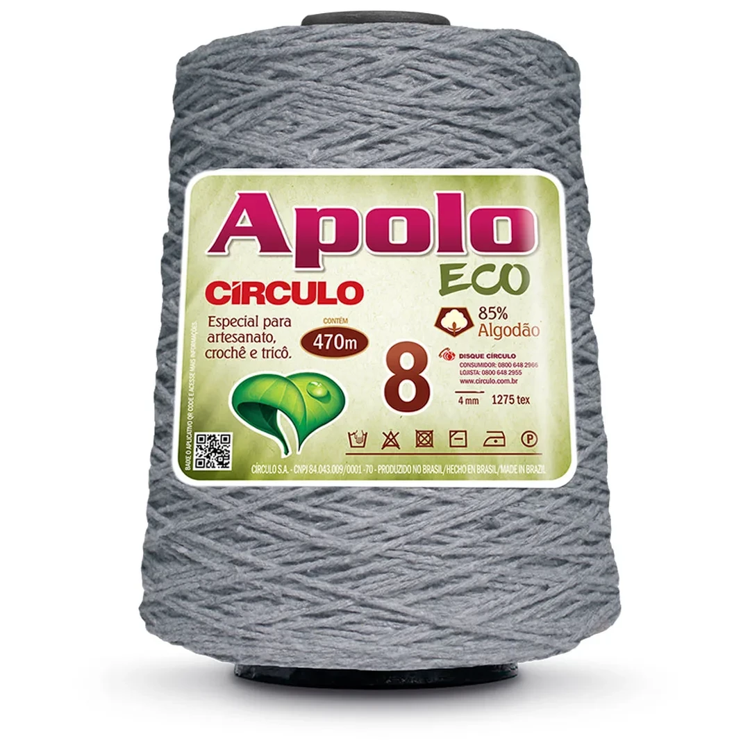 Barbante Apolo Eco fio 8 - Mescla 8473