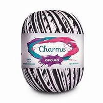 Linha Charme 396 metros Marca Circulo - 9016 - Zebra