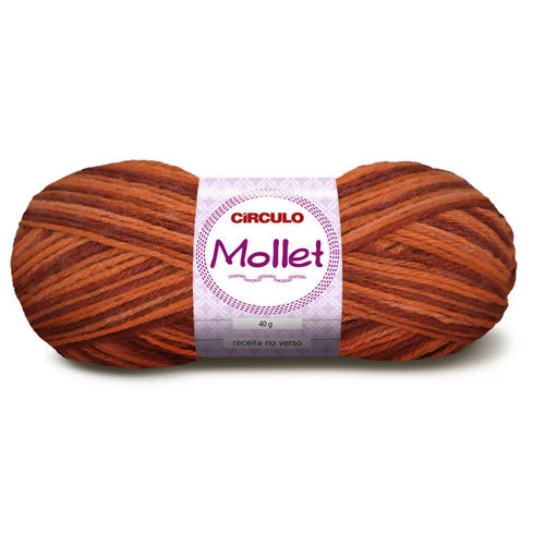 Lã Mollet 40 gramas Marca Circulo - 9223 - Agreste