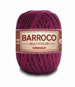 Linha Barroco Multicolor 200 gramas Marca Circulo - 9253 - Malbec