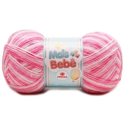 Lã Mais Bebê 100 gramas Marca Circulo - 9271 - Cancao de Ninar