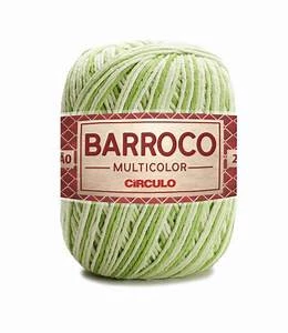 Linha Barroco Multicolor 200 gramas Marca Circulo - 9384 - Greenery